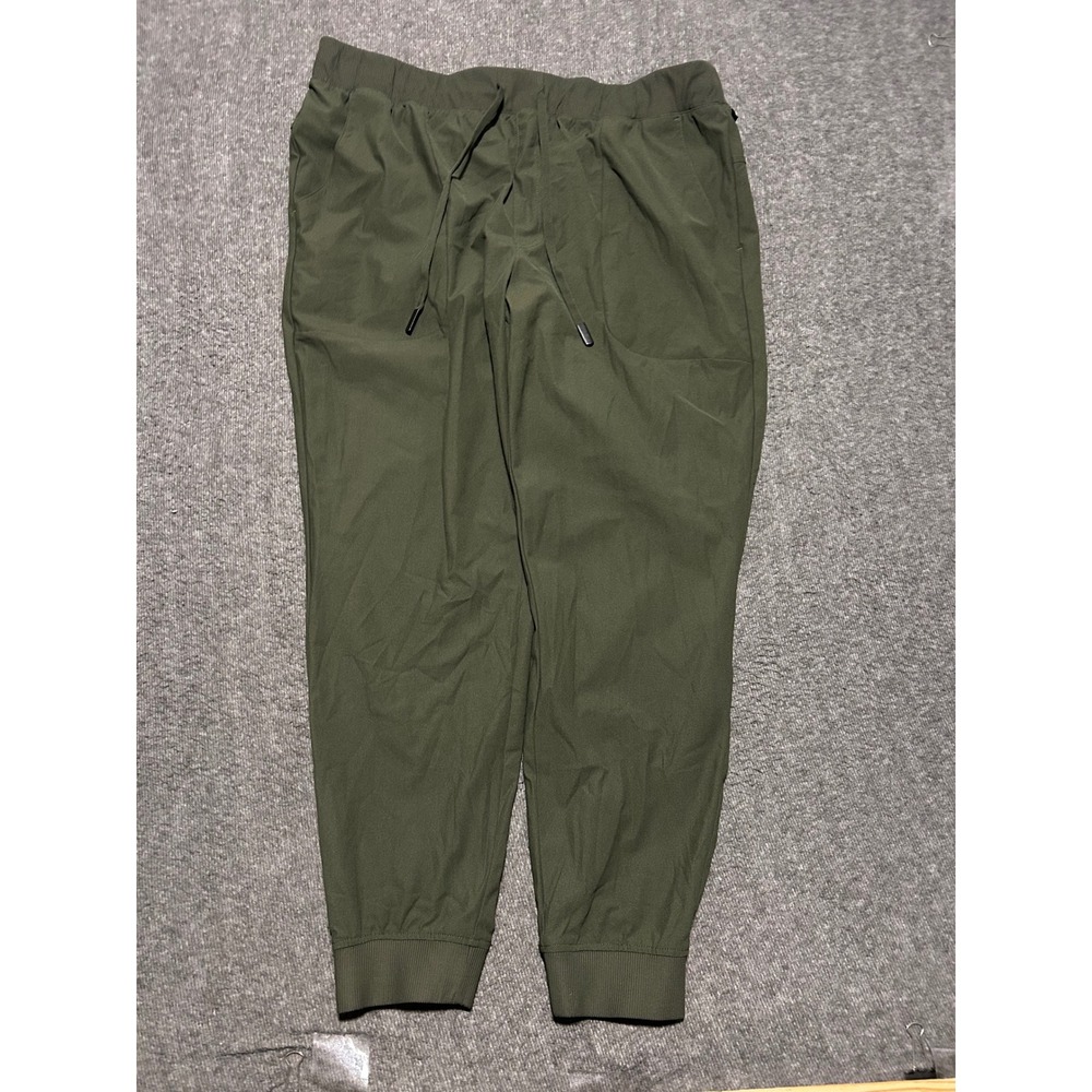 Vrst limitless joggers mens green size XL active gym casual stretch